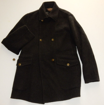ジャケット・アウター Paul Stuart trench coat L Rubberized Cotton Trench Coat Look