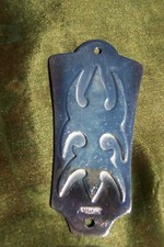 GUILD-Martin guitar Sterling handmade nut cover-witchcraft design-(#4)