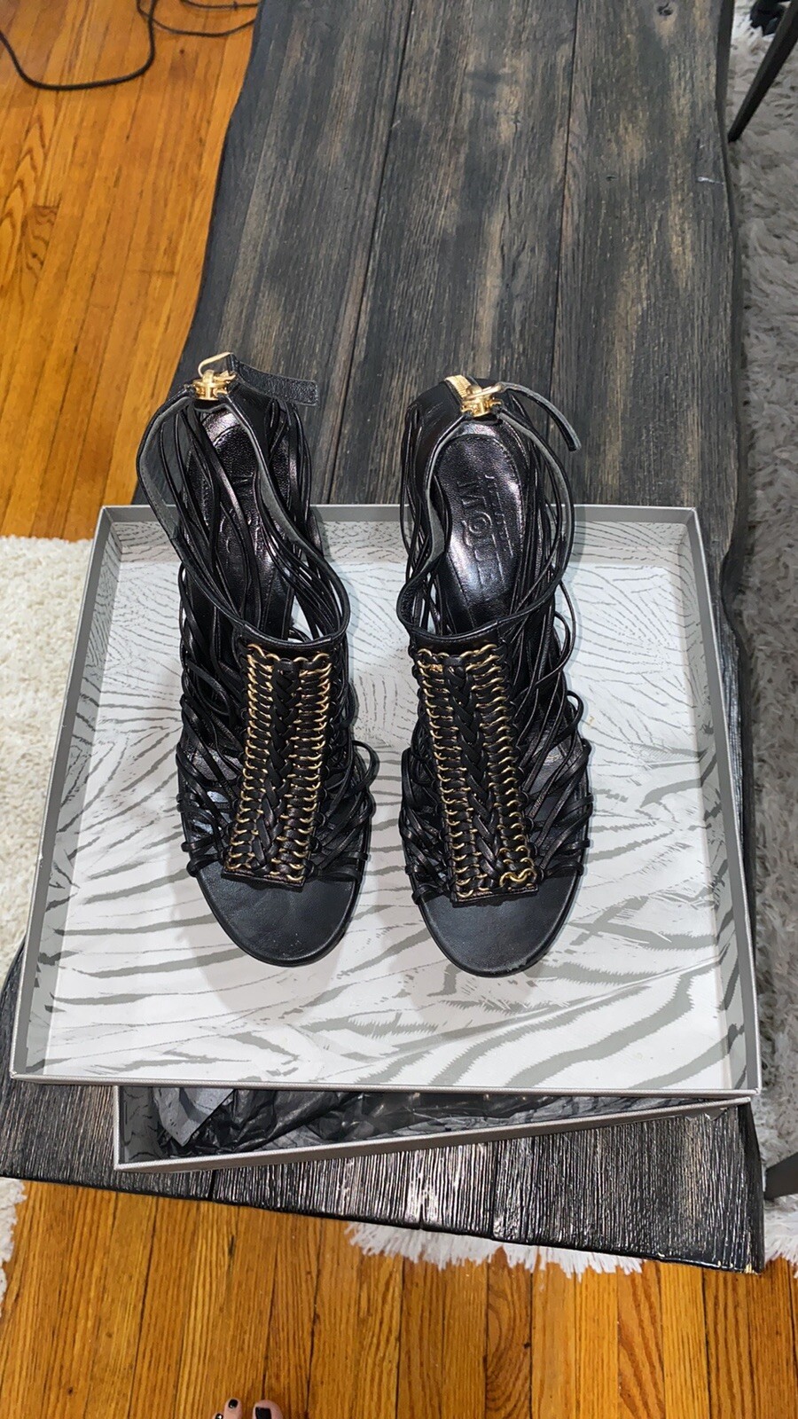 Authentic Alexander McQueen platform sandals - image 3