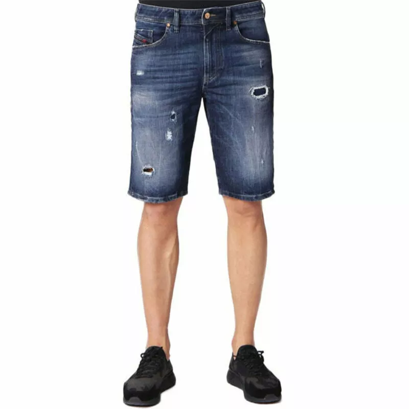 genoeg Kapel onder DIESEL THOSHORT 084QT Mens Denim Jeans Shorts Summer Casual Beach Faded  Shorts | eBay