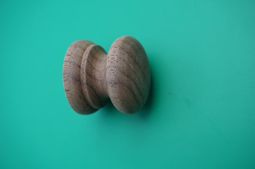 4 TALLAS PERILLAS DE MADERA NOGAL, MUEBLES ANTIGUOS DE COCINA 1 3/8"" 1 3/4"" 2"" 2 1/2"" - Imagen 5 de 22
