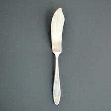 William Rogers & Son AA Pat 77349 Butter Knife Silverplate