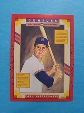 CARL YASTRZEMSKI 1990 DONRUSS BASEBALL CARD # 588 F6805