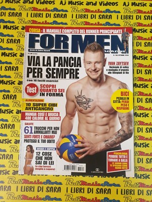 Rivista FOR MEN magazine n°164 ottobre 2016 IVAN ZAYTSEV KARYNA BONDAR (AM1)