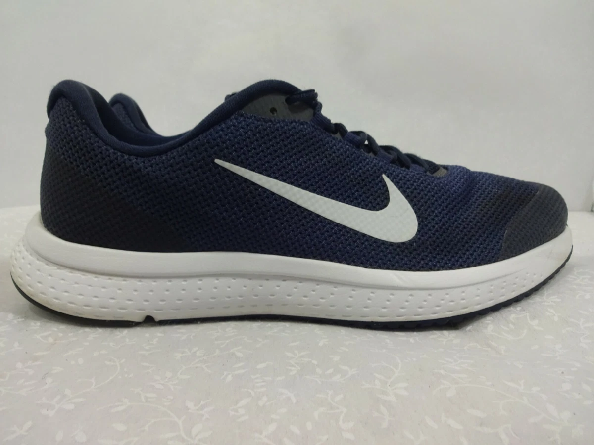 Nike Runallday Men&#039;s Size 11.5 Low Top Lace Up Blue Running Shoes | eBay