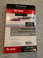 AT-A-GLANCE 2026 Planner Refill Weekly & Monthly KATHY DAVIS Size 4 KD81-285Y
