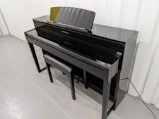 Yamaha Clavinova CLP-545PE in Polished Ebony glossy black. stock nr 26013