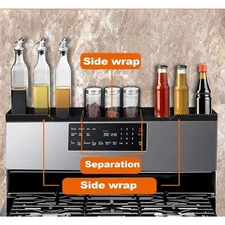 Stove Top Shelf 30 Inch - Silicone Material Magnetic Shelf for Stove