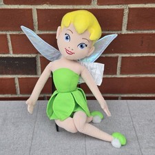Tinkerbell Disney Fairies Plush Stuffed Toy Doll 2010 Northwest Company 12" Mint