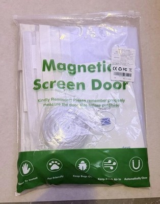 Magnetischer Fliegengitter Türvorhang 90x210 cm neu