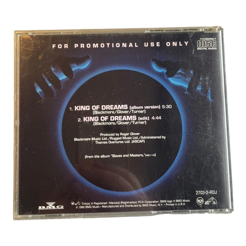 RARE CD Deep Purple - King Of Dreams Foto 2 de 2