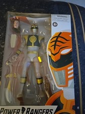 Power Rangers Lightning Collection Mighty Morphin White Ranger Metallic Figure