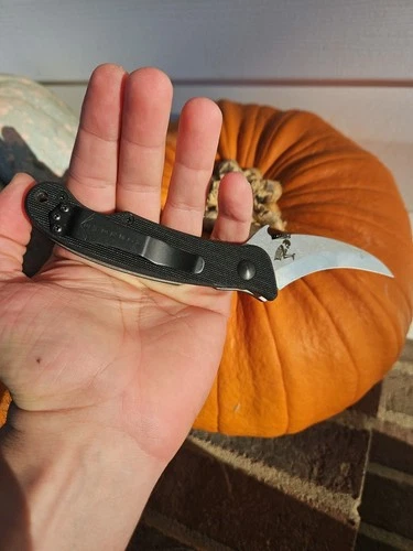 Emerson Elvia Wave (Sneakreaper) Stonewash Finish Knife