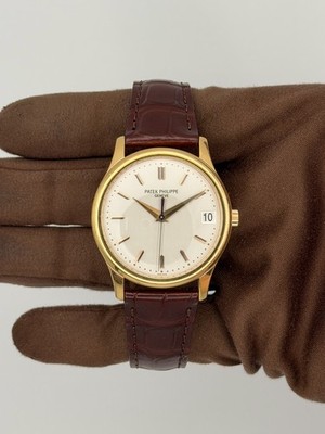 2005 Patek Philippe Calatrava 34mm 18K Rose Gold 3998R-001