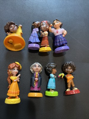 Disney Encanto Jakks Pacific Lot of 8 PVC Toy Figures Cake Toppers