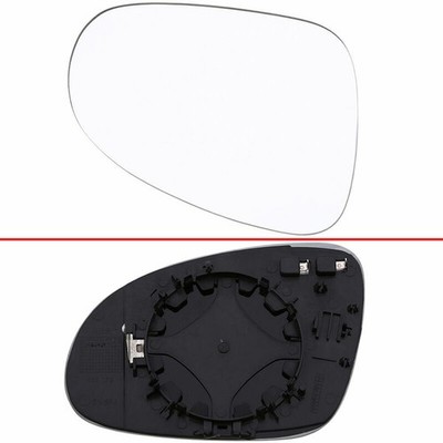 Passenger Right Side Rear View Mirror Glass Heated FOR VW Golf GTI Jetta Passat