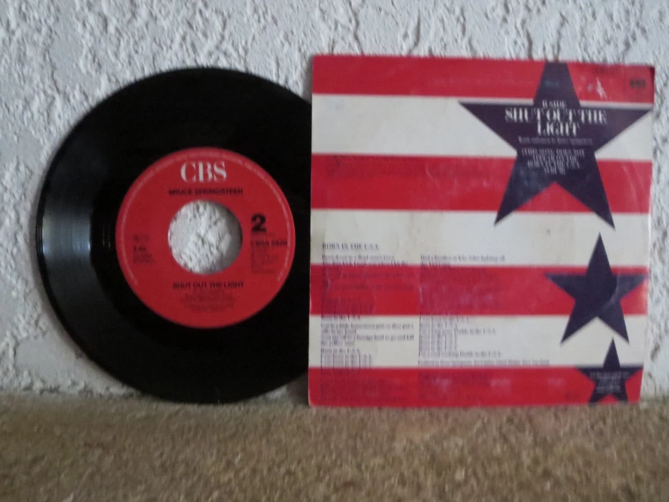 Bruce Springsteen  Vinyle 45 Tours Born in the U.S.A - Photo 4/4