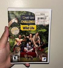 Nat Geo Challenge Wild Life (Nintendo Wii, 2010) Complete and Tested