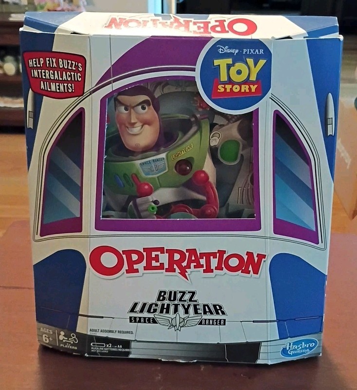 Operation - Disney Pixar Toy Story Buzz Lightyear Board Game 2018 Unopened Htf