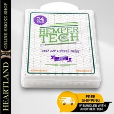 Hemper Tech ISO ALCOHOL FILLED Cotton Swabs | Bong Water Pipe Cleaning Cleaning