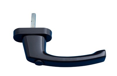 Siegenia ZHGD0010-011020 Hebel Globe DKN 31/10 RAL8022 Schwarzbraun