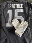 Micheal Crabtree Game And Signed Used Jersey — photo 1