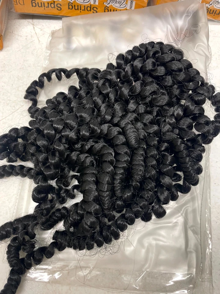 Paquete de extensión de cabello - Outre Velvet Remi, Spring Twist, pegamento, accesorios Foto 4 de 4