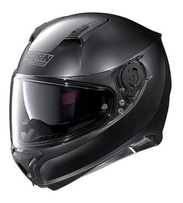 Nolan N87 Classic N-COM Integralhelm Matt Schwarz S NML