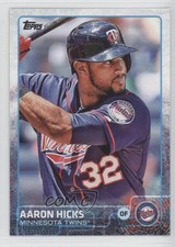 2015 Topps Aaron Hicks #457 6u5