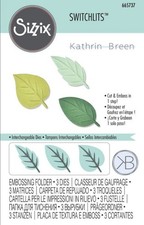 Sizzix Switchlits Embossing Folder 665737 Spring Leaves Kath Breen