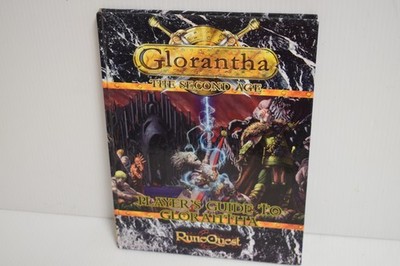 PLAYERS GUIDE TO GLORANTHA SECOND AGE RUNEQUEST HC  (RPB912)