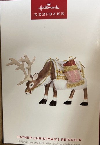 2025 Hallmark Father Christmas’s Rentier Potter Ornament LIMITED EDITION Neu in OVP
