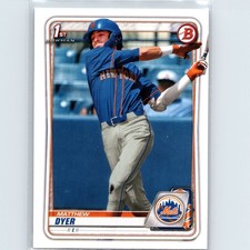 2020 Bowman Draft - Matthew Dyer #BD-92 - New York Mets