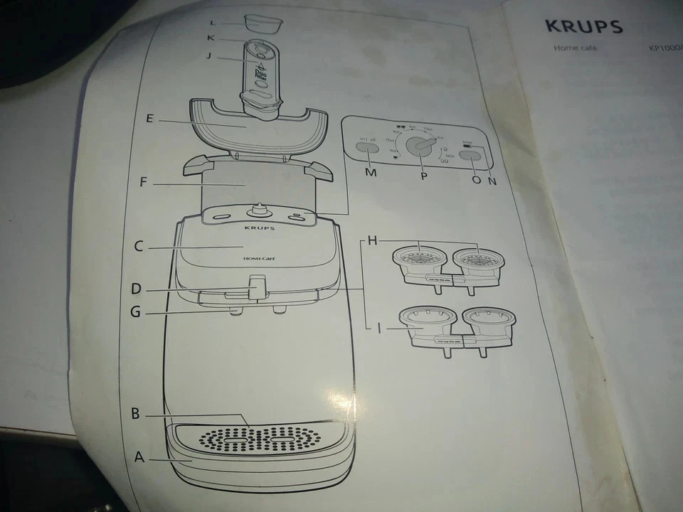 Cafetera Krups Home Cafetera en cápsulas Máquina de bebidas de un solo servicio Foto 4 de 4