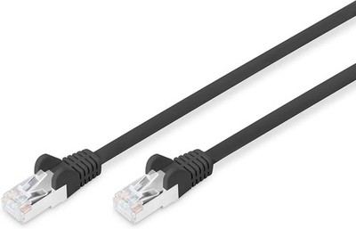 DIGITUS Patchkabel Cat6 S/FTP DK-1644-100/BL Ethernet Netzwerk (RJ45) Kabel
