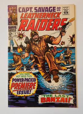 Capt. Savage and His Leatherneck Raiders #1 (Marvel Comics January 1968)