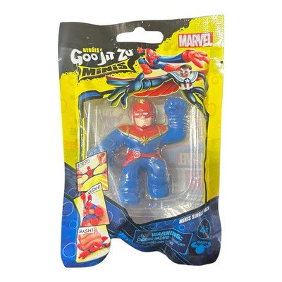 New Heroes of Goo Jit Zu Captain Marvel Minis Figure Stretch Squish