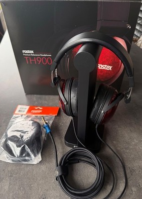 Fostex TH900 Red Hi-Res Over-Ear Premium Stereo Kopfhörer OVP