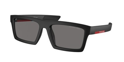 Prada Linea Rossa PS 2ZSU matte black dark grey polar 1BO02G Sunglasses