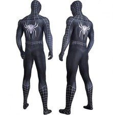 Mono Hombre Araña Veneno Negro Spiderman Juegos con disfraces Traje Fiesta de Halloween