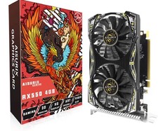 RX 550 4GB Graphics Card GDDR5 128Bit Computer Video Card with HDMI/DVI Ports Di