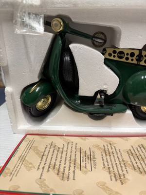 COCA COLA 1/6 SCALE DIECAST LIMITED EDITION GREEN MINIATURE MOTOR