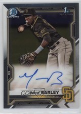 2021 Bowman Chrome Prospect Auto Jordy Barley #CPA-JBA Auto 6tw
