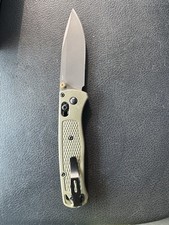 Benchmade 535GRN-1 Ambidextrous Foldable Pocket Knife - Green