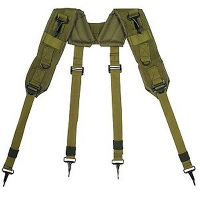 Rothco GI Type Enhanced Nylon ''H'' LC-1 Load Bearing Suspenders