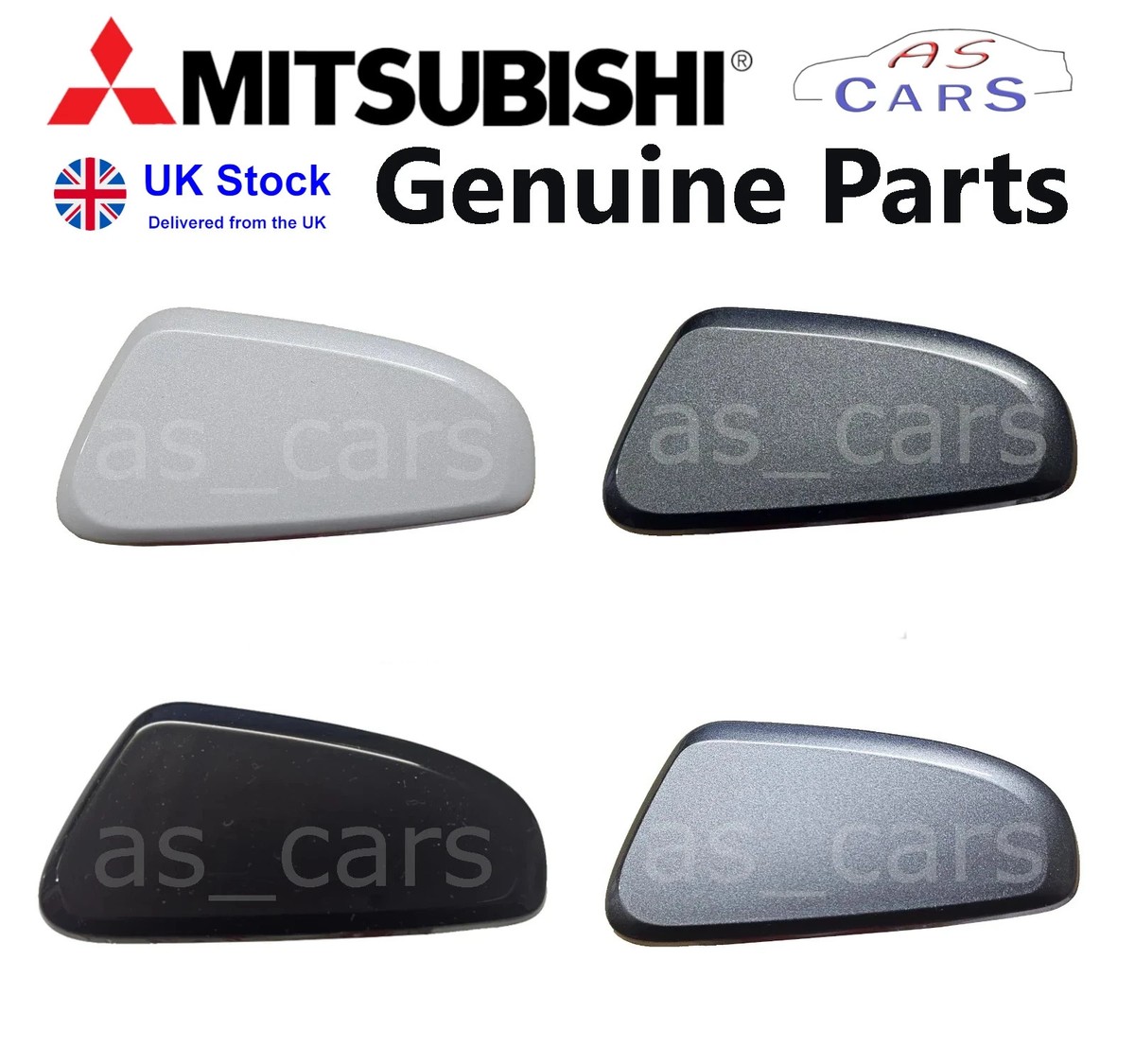 Front Headlamp Washer Cover COLOUR MATCHED RH or LH Mitsubishi