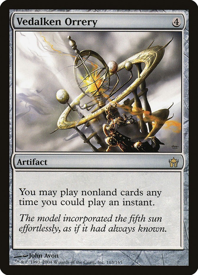 2004 Vedalken Orrery Fifth Dawn Magic the Gathering MTG RARE LP