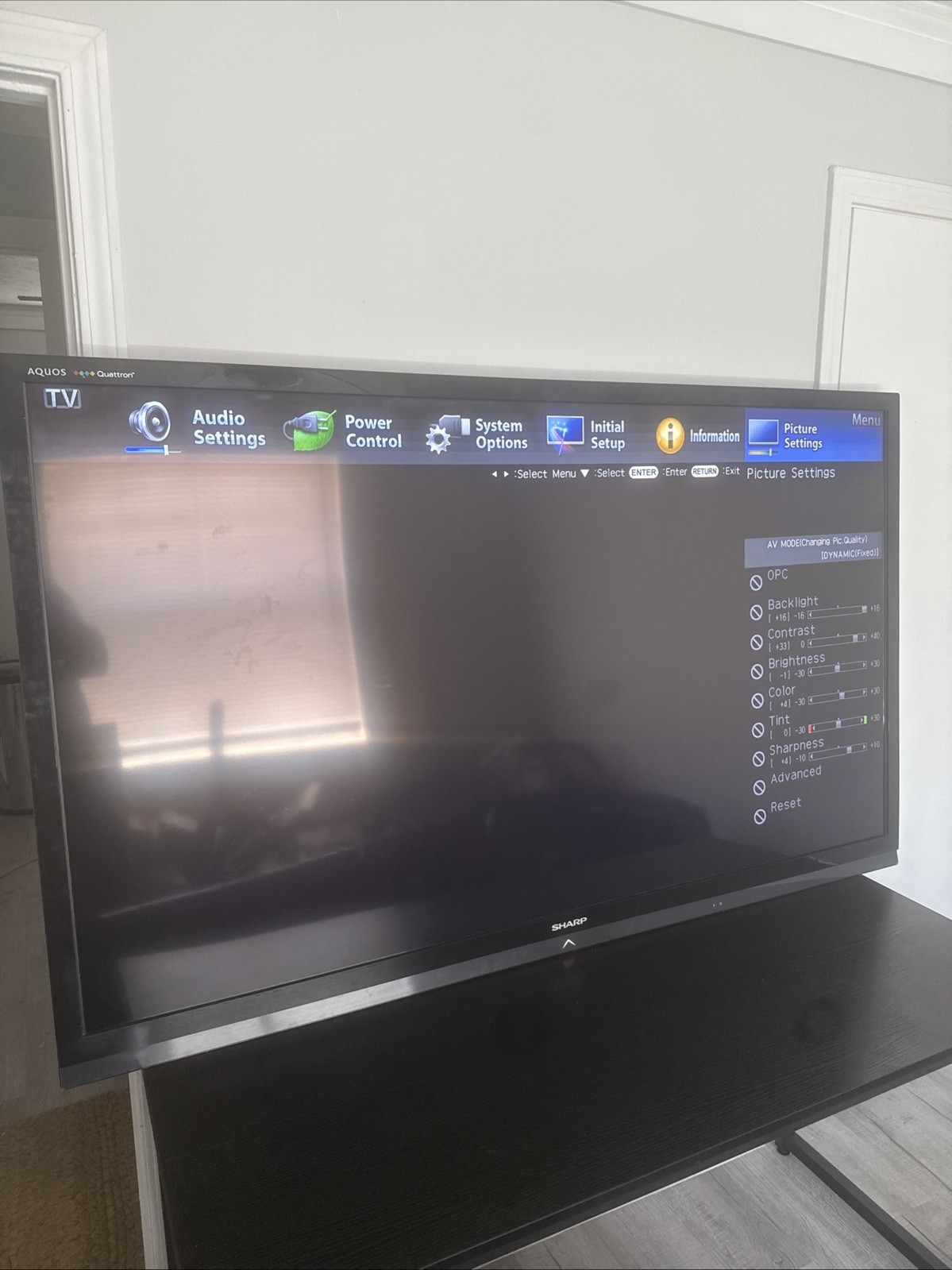 Sharp AQUOS LED TV Black Wi-Fi Certified Dolby Digital Plus 