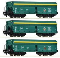 Roco 6600195, 3Tlg. Set Selbstentladewagen, Ptkigk, Neu & Ovp, H0