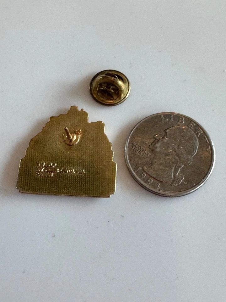 Vintage Houston Oilers Skyline Astrodome Enamel Lapel Pin – NFL Team - Image 2 of 3